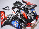 Kawasaki NINJA ZX6R 2003-2004 Injection ABS Fairing - Play Station - Black Red - MFS5641